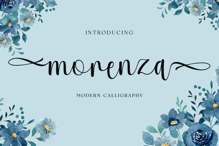 morenza Font website image