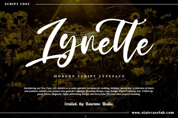 Lynette Font website image