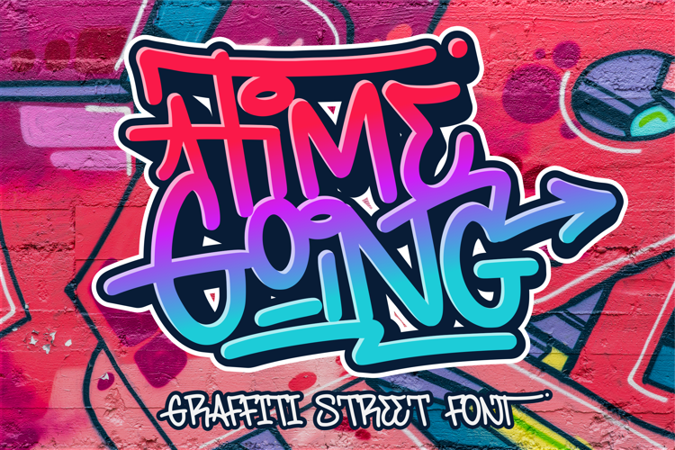 Timegoing Font website image