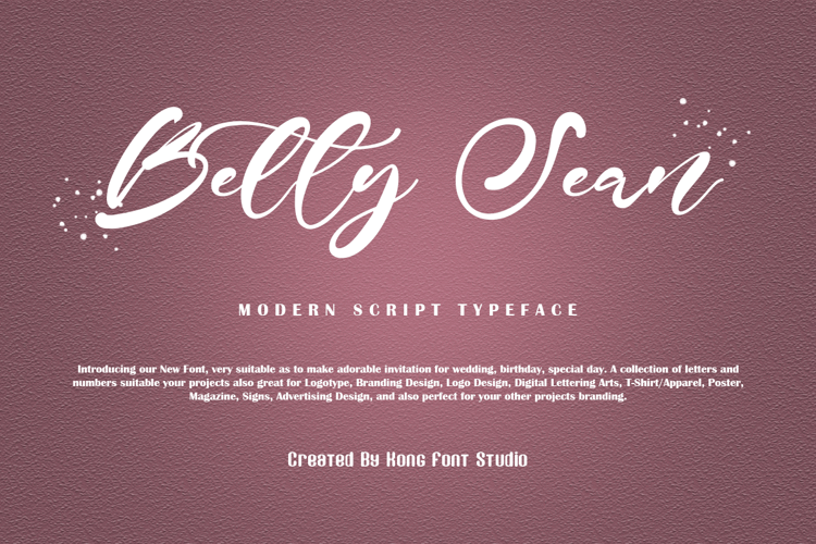 Betty Sean Font website image