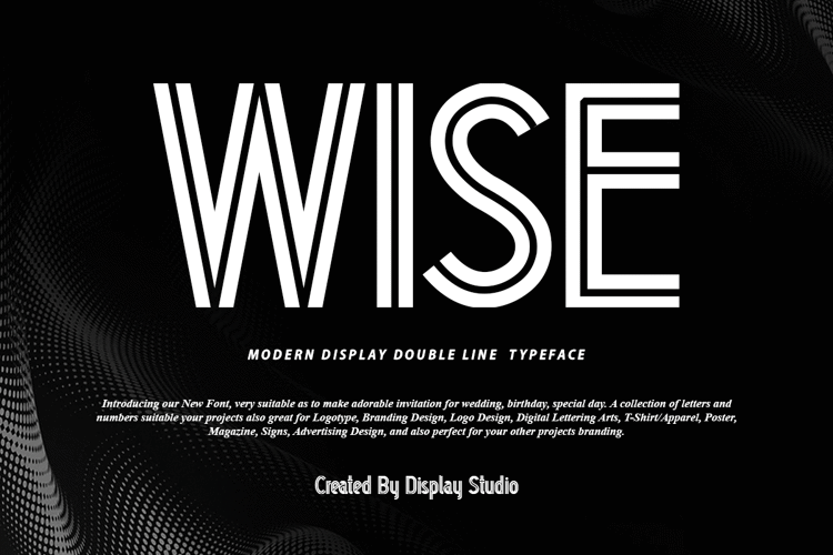 WISE Font website image
