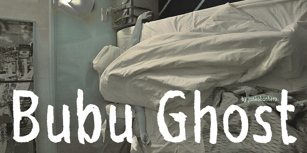 Bubu Ghost Font website image