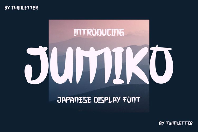 Jumiko Font website image