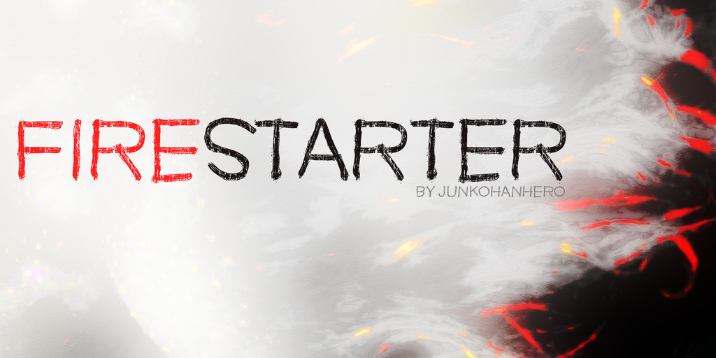 Firestarter Z Font website image
