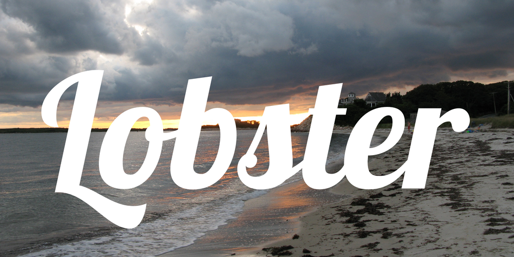 Lobster Font website image