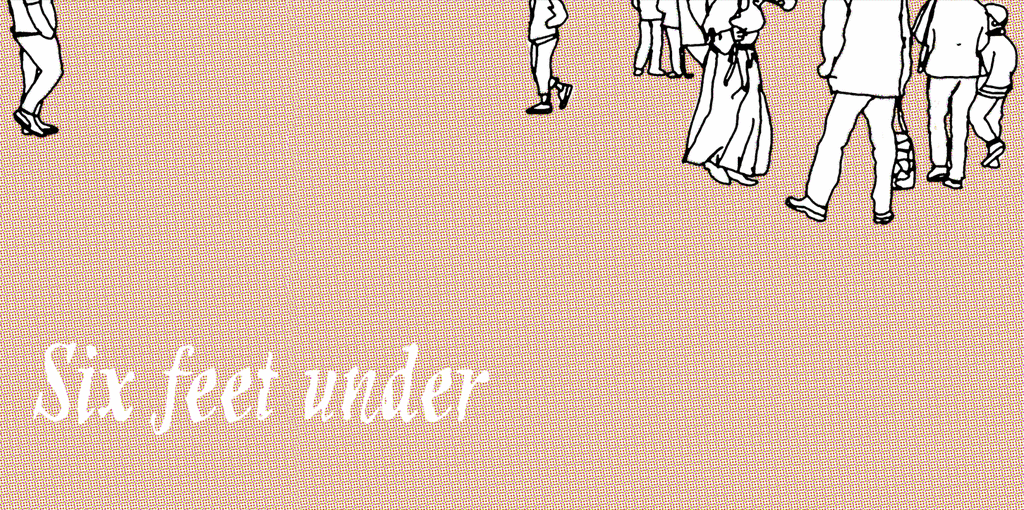 Six feet under Font website image