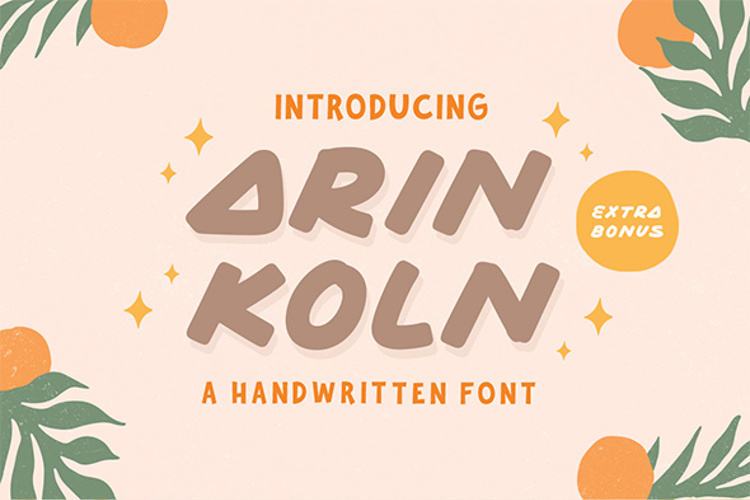 Arinkoln Font website image