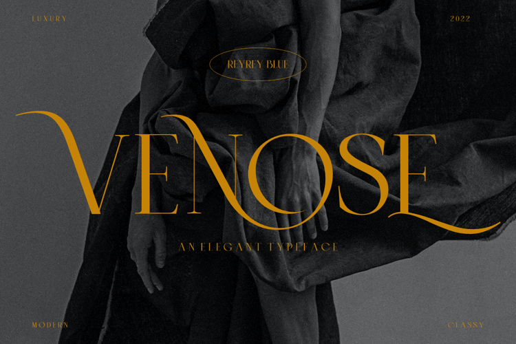 VENOSE Font website image