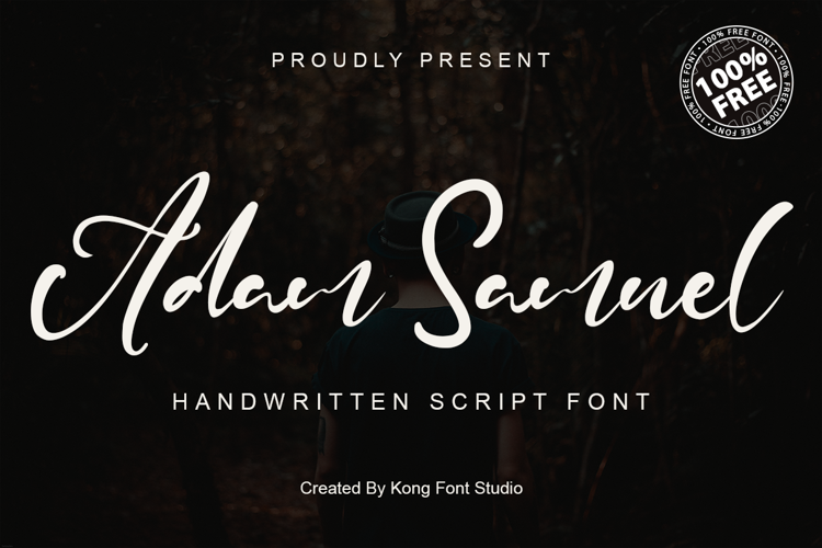 Adam Samuel Font website image