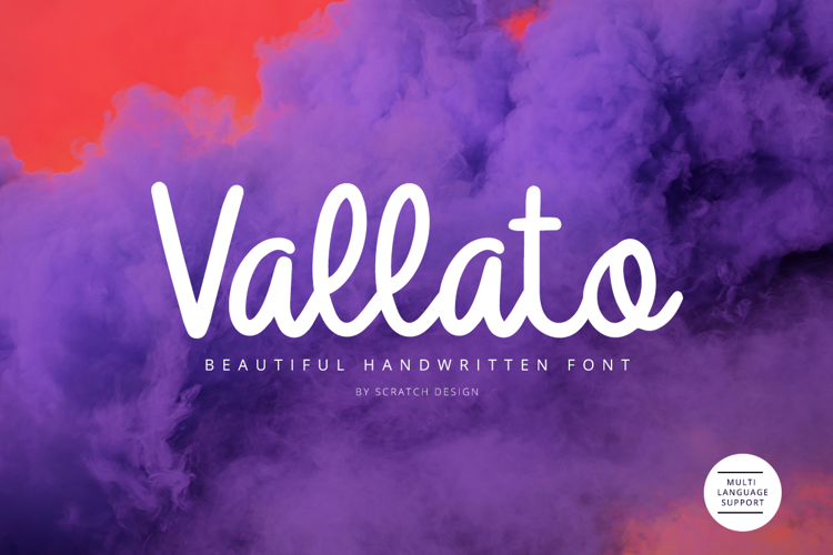 Vallato Font website image