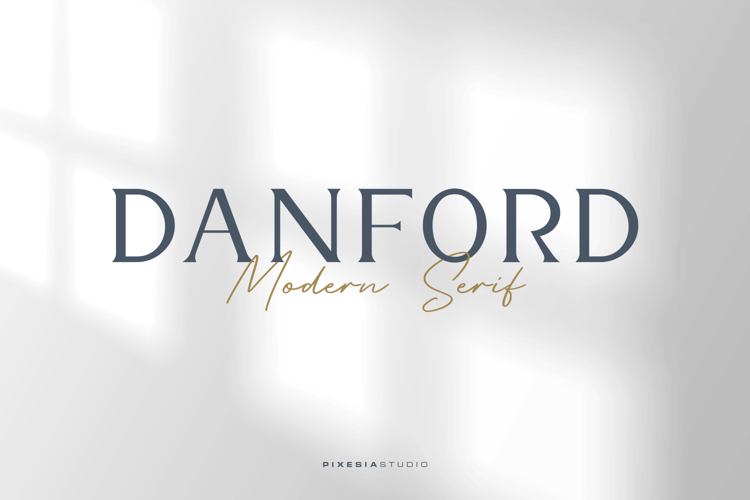 Danford Font website image