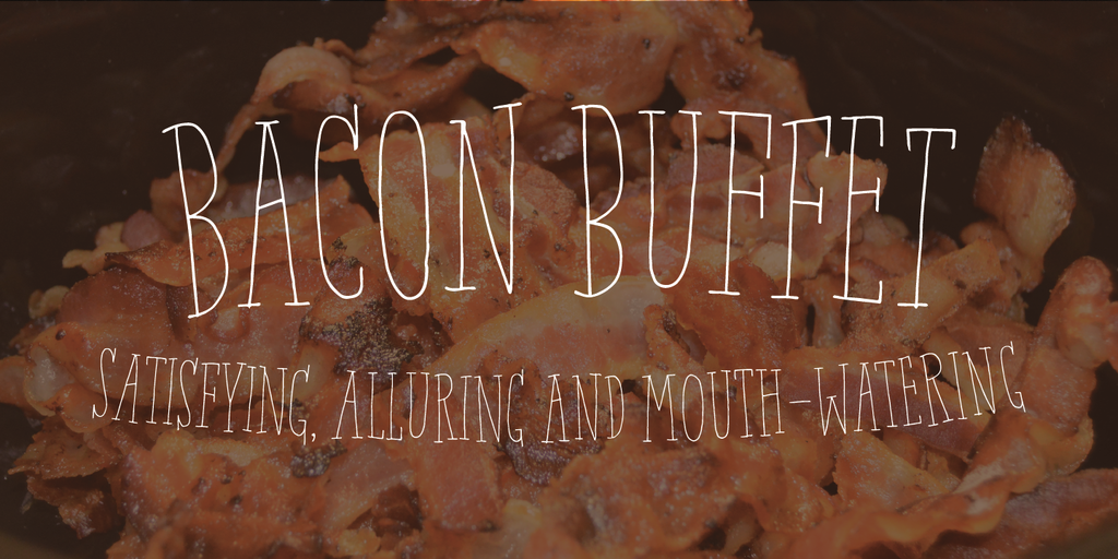Bacon Buffet DEMO Font website image