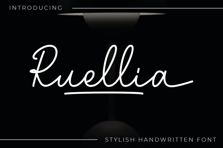 Ruellia Font website image