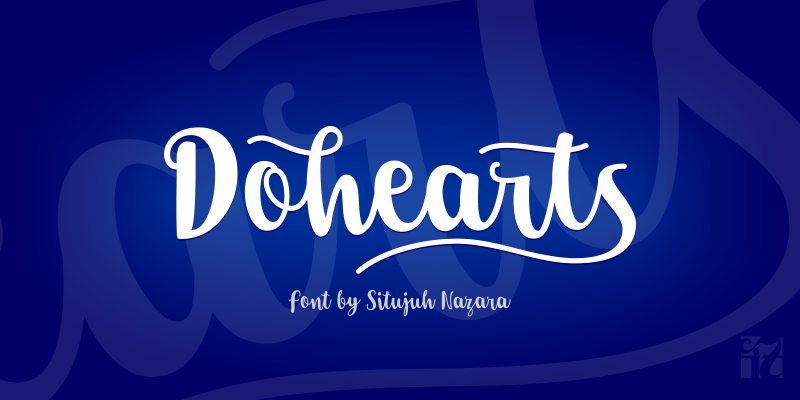 Dohearts Font Family website image