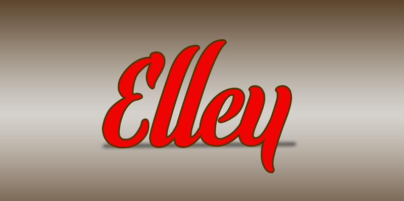 Elley Font website image