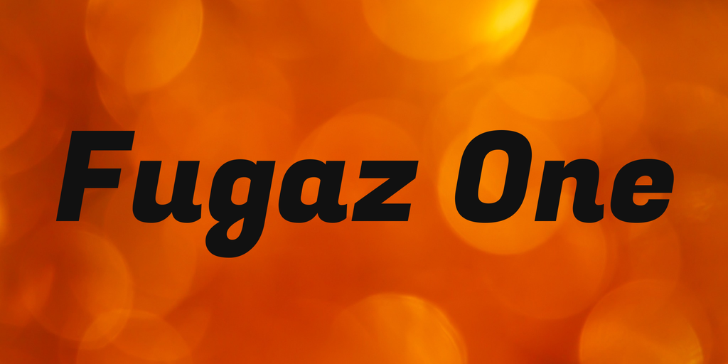 Fugaz One Font website image