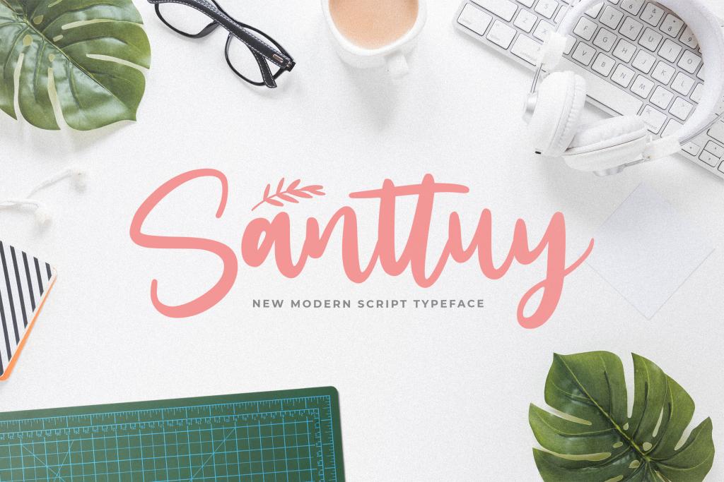 Santtuy Font website image