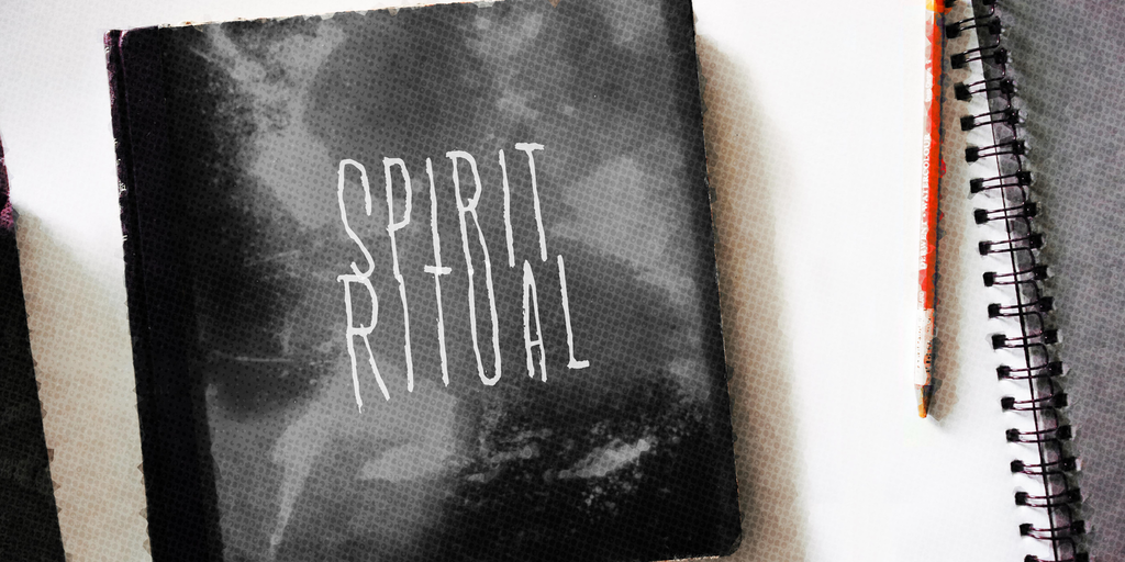 Spirit Ritual Font website image