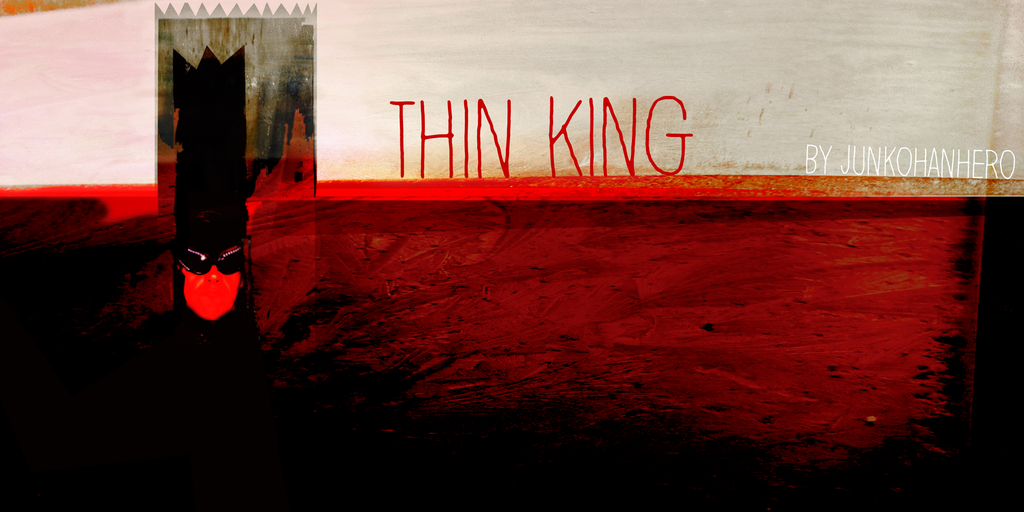 Thin king Font website image