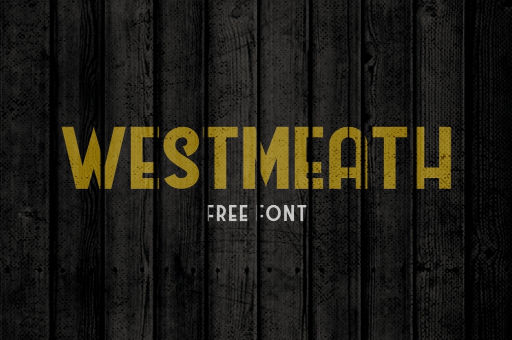 Westmeath Font Family website image