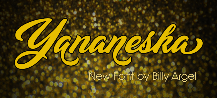 Yananeska Personal Use Font website image