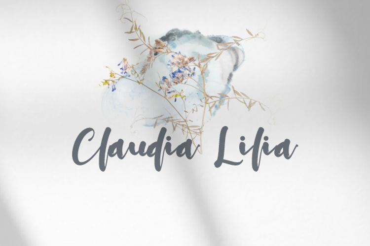 Claudia Lilia Font website image