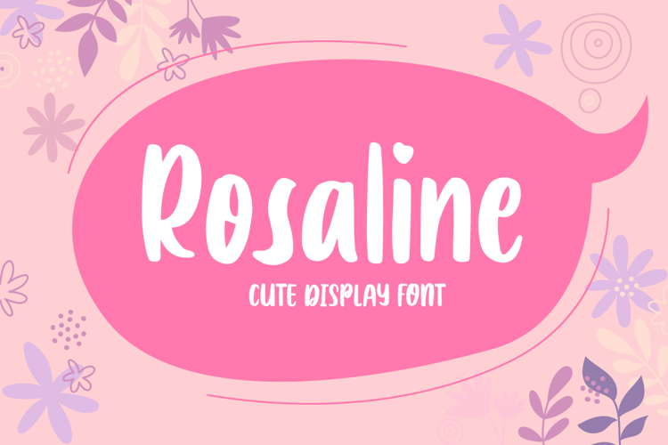 Rosaline Font website image