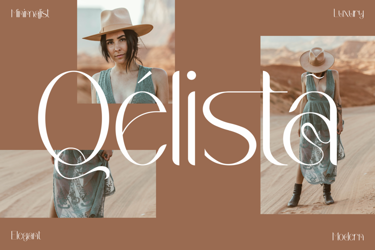 Qelista Font website image