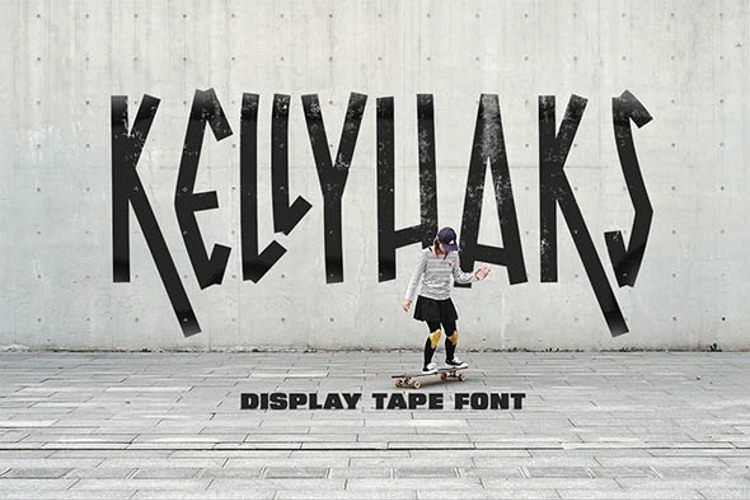 Kellyhaks Font website image