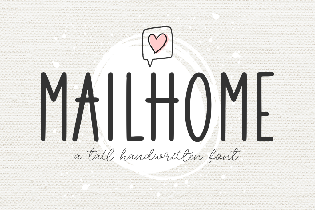 Mailhome Font website image