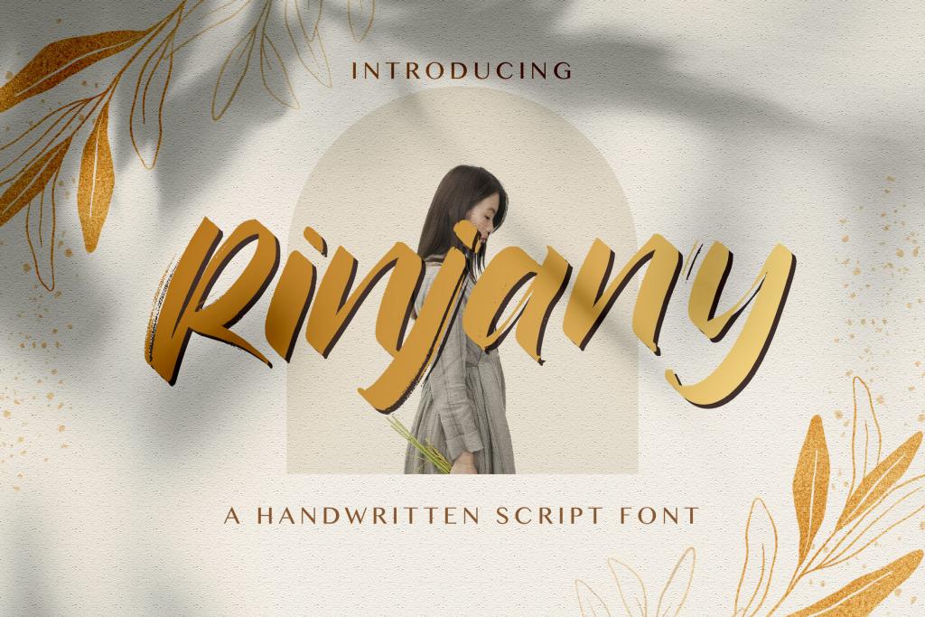 Rinjany Font website image