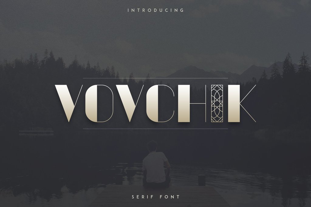 Vovchik Font website image