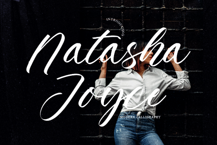 Natasha Joyce Font website image