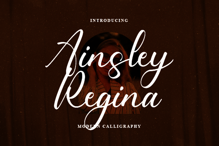 Ainsley Regina Font website image