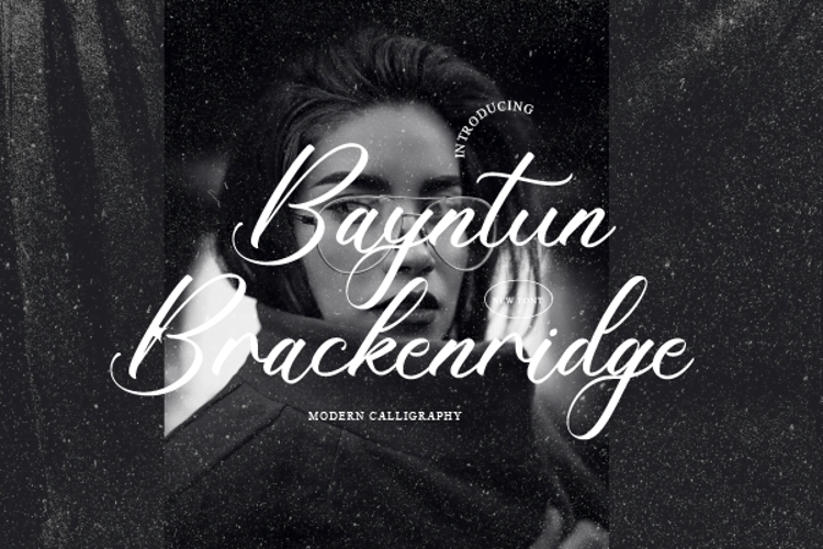 Bayntun Brackenridge Font website image