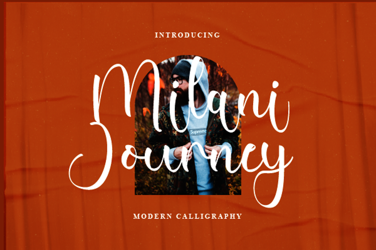 Milani Journey Font website image