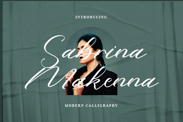 Sabrina Makenna Font website image