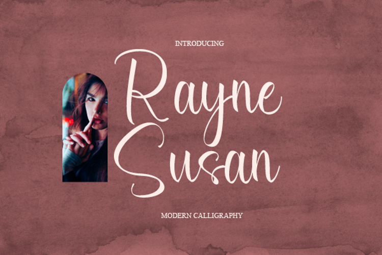 Rayne Susan Font website image