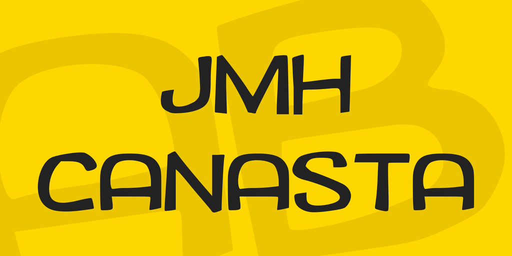 JMH CANASTA Font website image