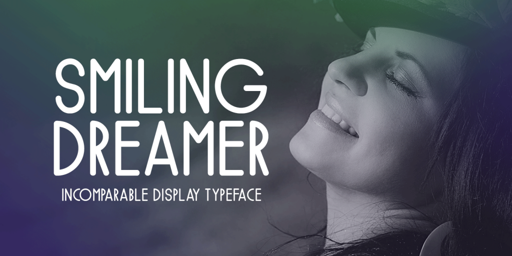 Smiling Dreamer Font website image