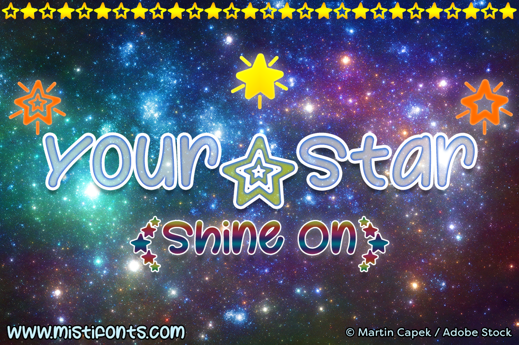 Your Star Font website image
