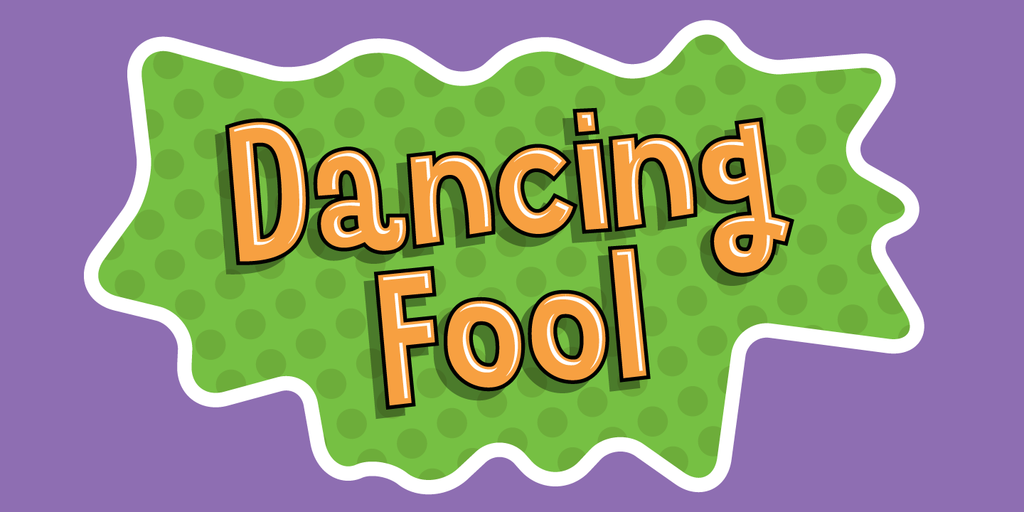 Dancing Fool Font website image
