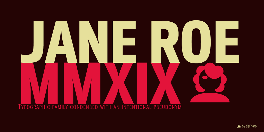 Jane Roe Font Family website image