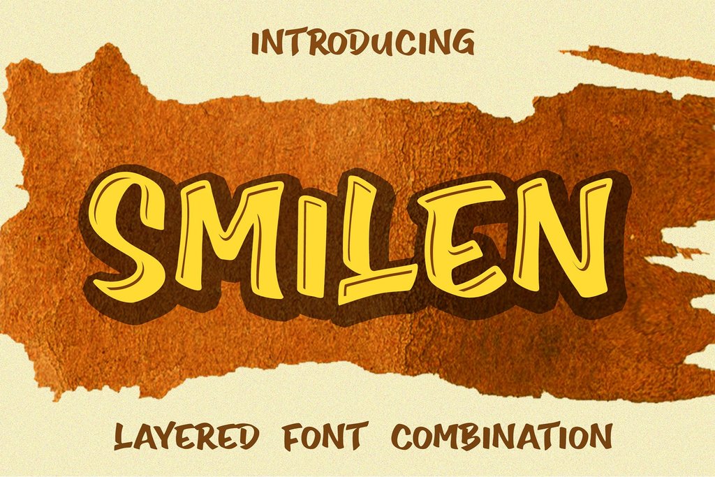 Smilen Font website image