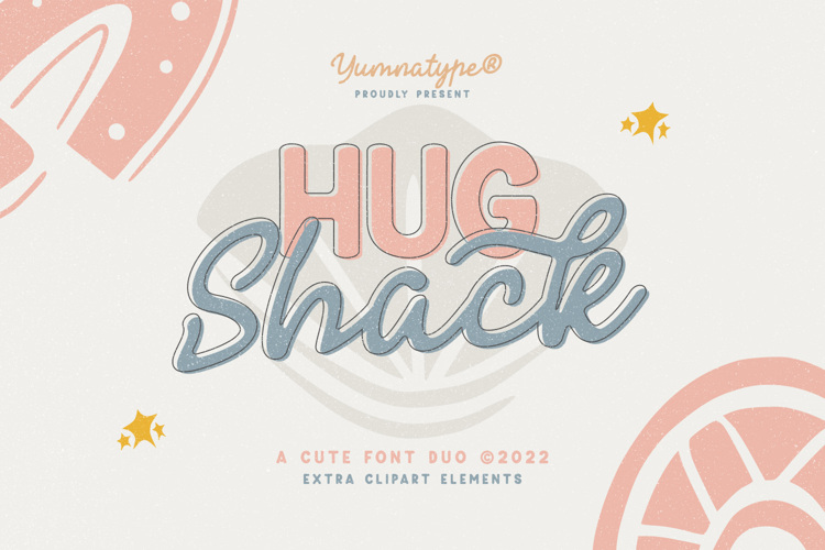 Hug Shack Font website image