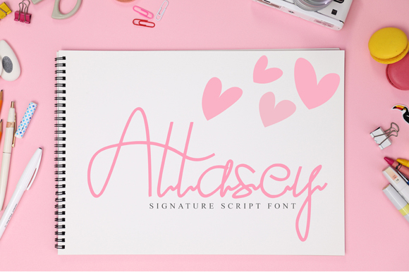 Attasey Font website image
