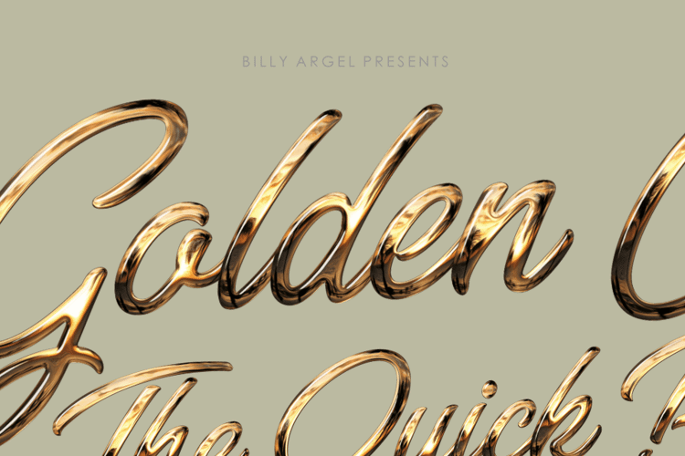 Golden Coast Font website image