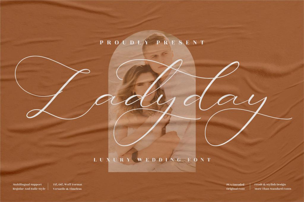 Ladyday Font Family website image
