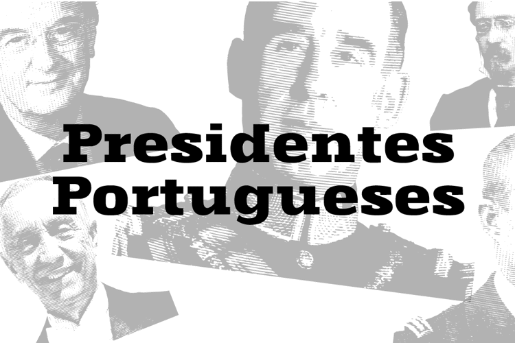 Presidentes Portugueses Font website image