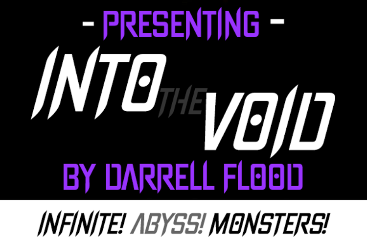 Into The Void Font website image